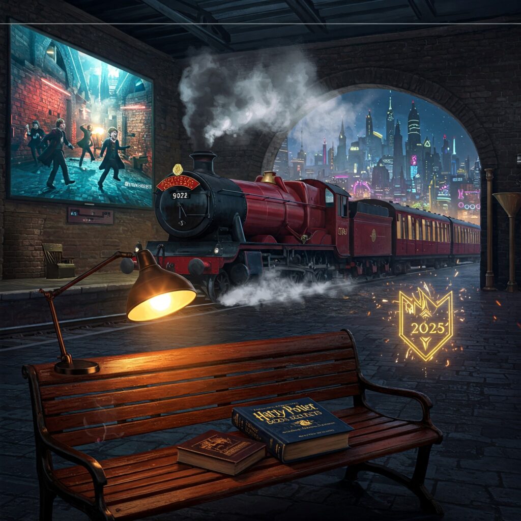 Hogwarts Express TV series in book secrets hype.