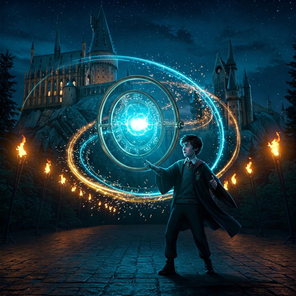 Wizarding World Time-Turner in 2025 TV series with magical time travel and Harry Potter book secrets.