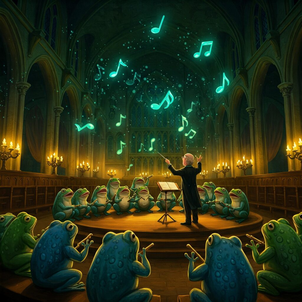 Wizarding World Music Hogwarts frog choir magical music Harry Potter book secrets.