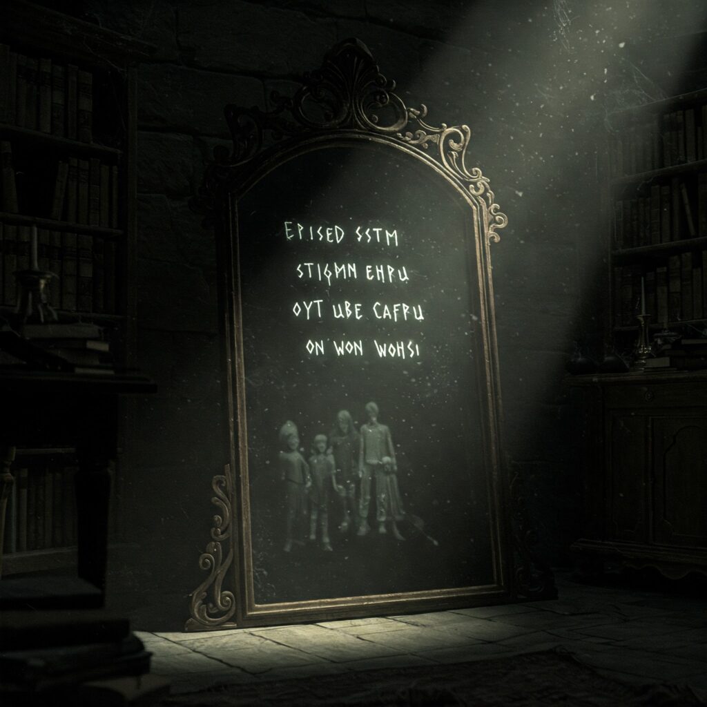 arry Potter Mirror of Erised dangerous allure magical artifacts Hogwarts heartbreaking magic book secrets.