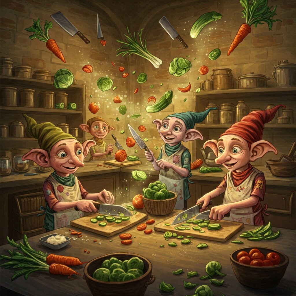 Hogwarts Kitchens house-elves magical cooking wizarding world feasts Harry Potter book secrets.
