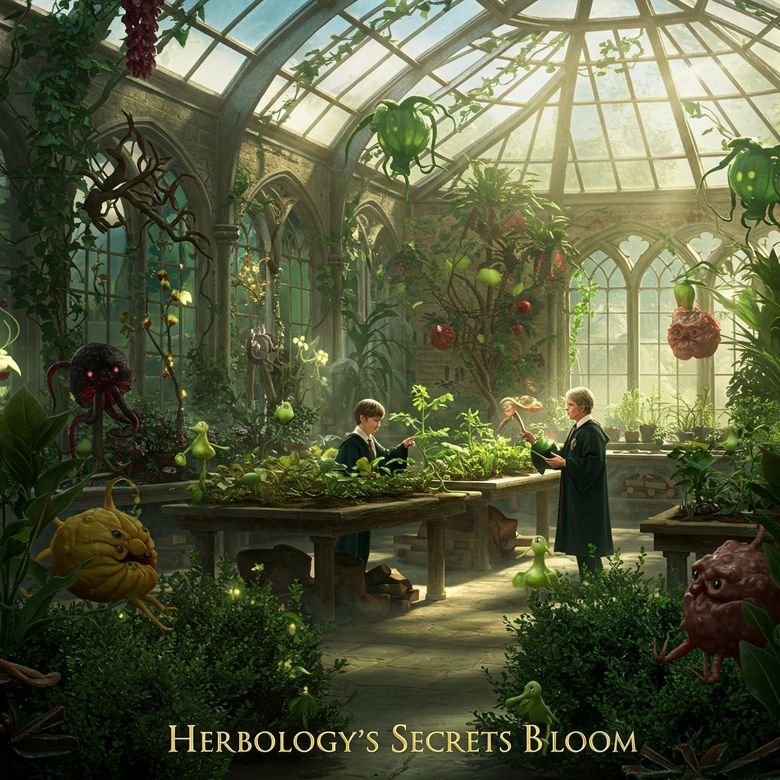 Gurdyroot Hogwarts Herbology: The Deadly Plants That Grow in Wizarding ...