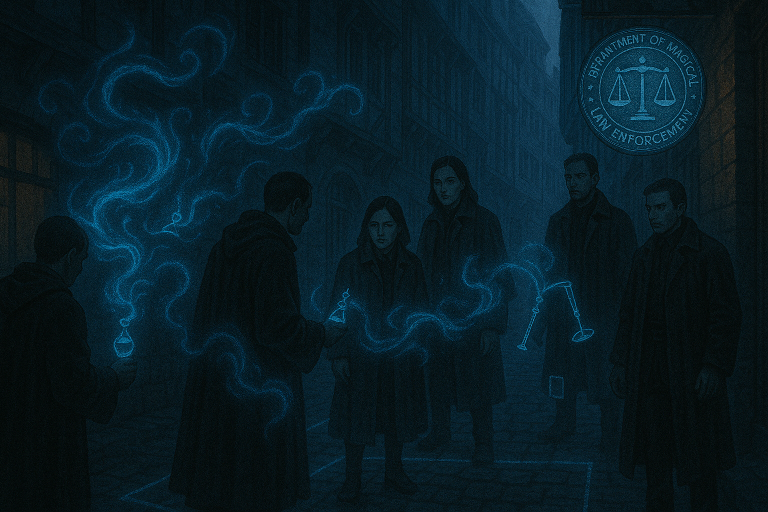 Wizarding Laws being investigated by Aurors from the Ministry